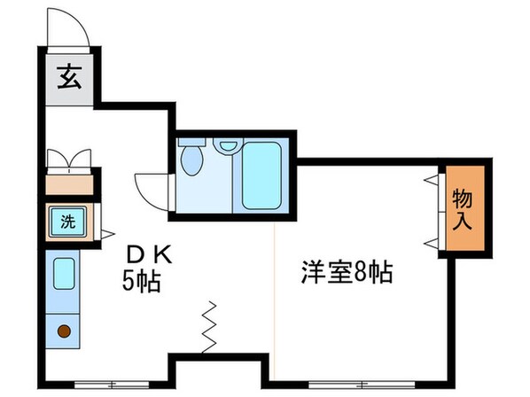 スタジオ－ネ桂の物件間取画像